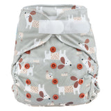 Blümchen - Eco Shell Überhose (2in1) - Klettverschluss - One Size (3-16 kg)