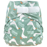 Blümchen - Eco Shell Überhose (2in1) - Klettverschluss - One Size (3-16 kg)