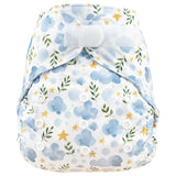 Blümchen - Eco Shell Überhose (2in1) - Klettverschluss - One Size (3-16 kg)