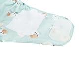 Blümchen - Eco Shell Überhose (2in1) - Klettverschluss - XL (8-25 kg)