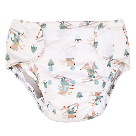 Blümchen - Eco Shell Überhose (2in1) - Klettverschluss - XL (8-25 kg)