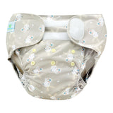 Blümchen - Eco Shell Überhose (2in1) - Klettverschluss - XL (8-25 kg)