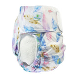 Blümchen - Kinder & Erwachsenen Stoffwindel (Inkontinenz Windel) - Federn