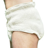 Blümchen - Kinder & Erwachsenen-Höschenwindel (Inkontinenz Windel) - Bambusfrottee