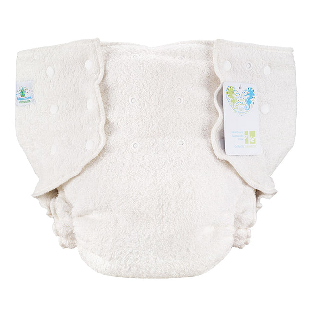 Blümchen - Kinder & Erwachsenen-Höschenwindel (Inkontinenz Windel) - 100% Bambusfrottee - Extrem saugfähig