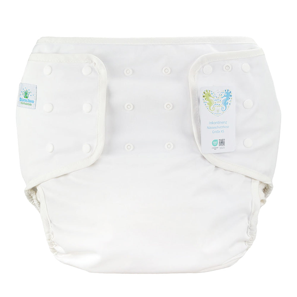 Blümchen - Kinder & Erwachsenen-Höschenwindel (Inkontinenz Windel) - wasserdichte Überhose