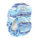 Blümchen - Kinder & Erwachsenen Stoffwindel (Inkontinenz Windel) - Wellen