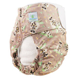 Blümchen - Stoffwindel für größere Kinder & Jugendliche (Inkontinenz Windel) - Waschbären - Größe XS