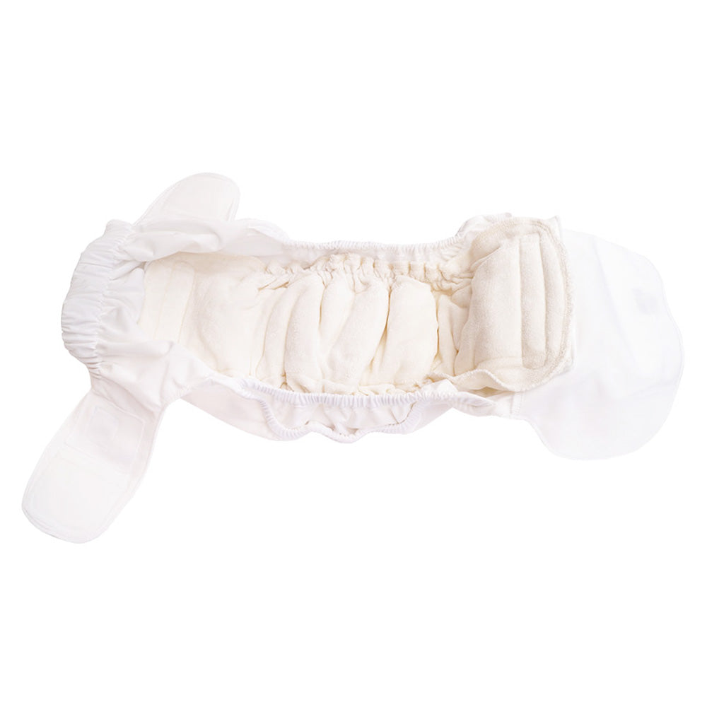 Blümchen - Stoffwindel V2 (Gr. XS: 25-30 kg) - Schläfriger Löwe