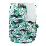 Blümchen - Stoffwindel für Kinder & Erwachsene (Inkontinenz Windel) - Zebra