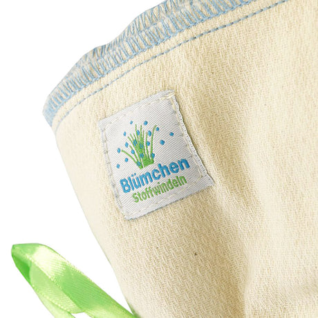Blümchen - Prefolds (100% Bio-Baumwolle) - Birds Eye - 6 Stück