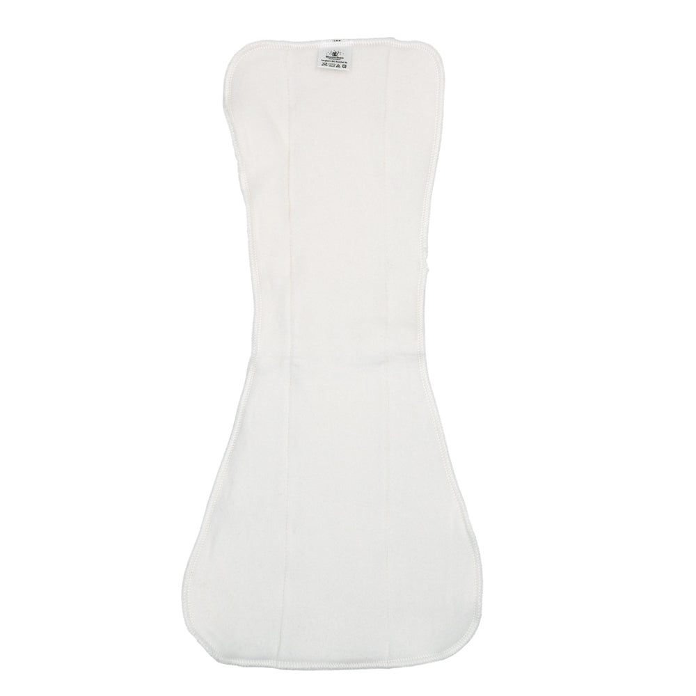 Blümchen - Saugeinlagen für Jugend- & Erwachsenenwindel (100% Bio-Baumwolle)