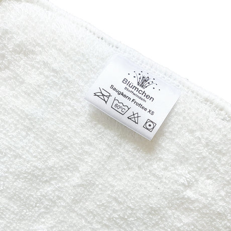 Blümchen - Bambus-Frottee Saugeinlagen für Jugend & Erwachsenenwindeln