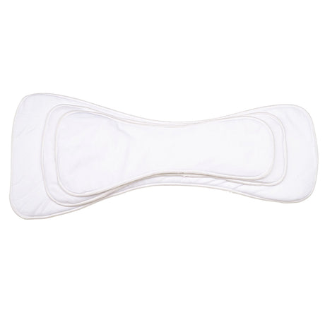 Blümchen Bambus-StayDry Saugeinlage für Jugend- & Erwachsenenwindel in drei Größen (XS, S, L)