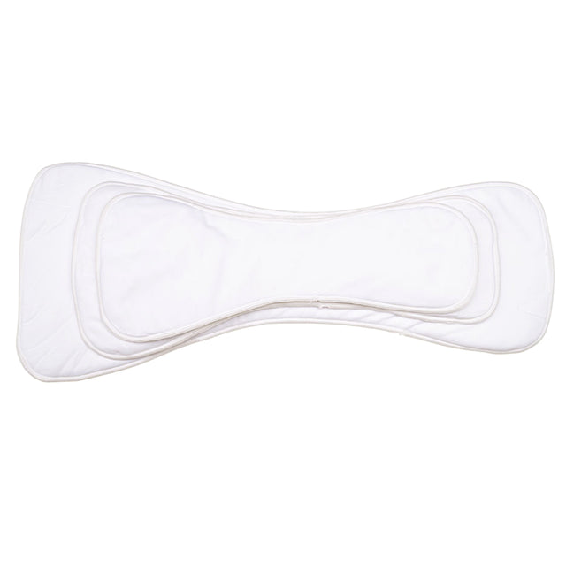 Blümchen Bambus-StayDry Saugeinlage für Jugend- & Erwachsenenwindel in drei Größen (XS, S, L)