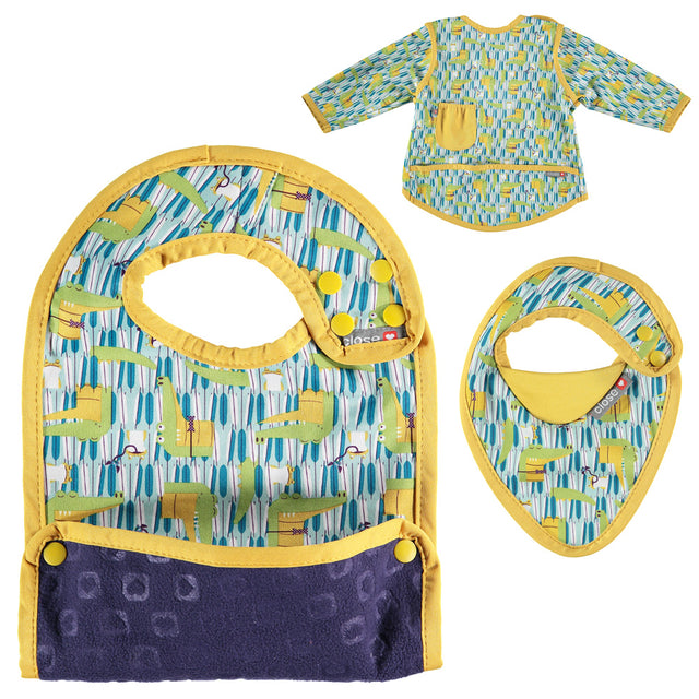 Close Pop-In - Lätzchen Charles & Erin - Phase 1, 2, 3 und 4, Wendelätzchen