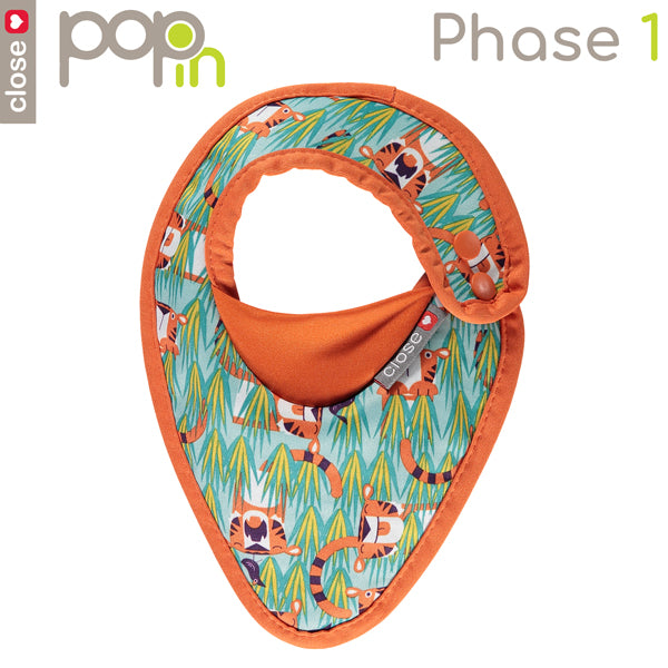 Close Pop-In - Lätzchen Oswald & Bo - Phase 1, 2, 3 und 4, Wendelätzchen