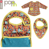 Close Pop-In - Lätzchen Monkey (Ticky & Bert) - Phase 1