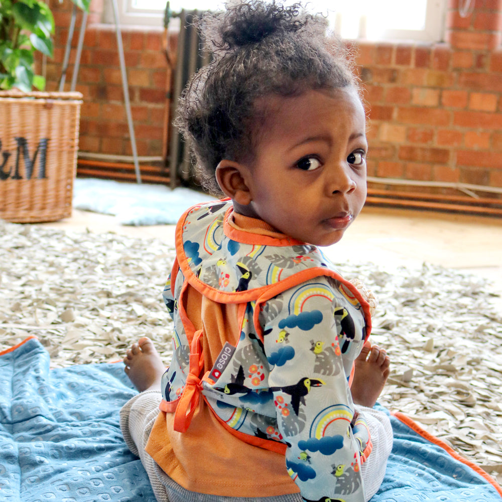 Close Pop-In - Lätzchen Tukan (Toucan) - Phase 1 & 3 - ohne Ärmel