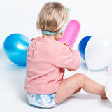 Doodush - V2.0 Überhose mit Laschen - Pastel Bunnies (Hasen)