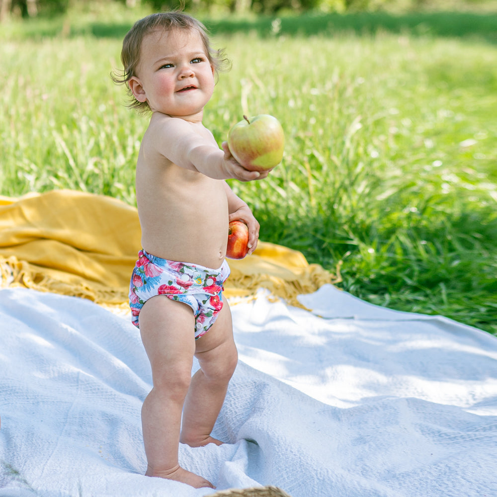 Doodush - V2.0 Überhose mit Laschen - Blue Safari (Wilde Tiere)