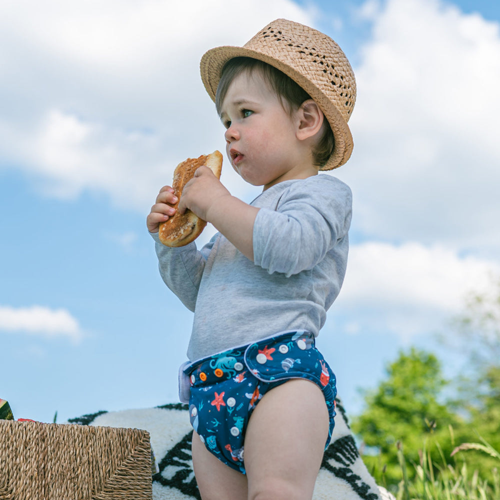 Doodush - V2.0 Überhose mit Laschen - Underwater World (Meerestiere)