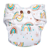 Doodush - V2.0 Überhose (Prefold) - Boho Rainbow - vergleichbar mit Milovia Überhosen