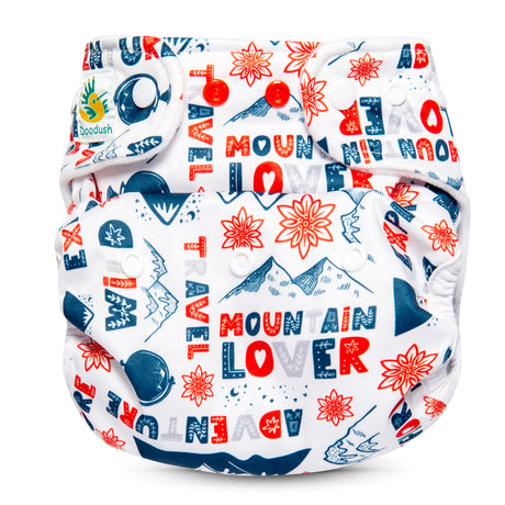 Doodush - Überhose (Prefold) - Mountain Lover - der Milovia Überhose sehr ähnlich