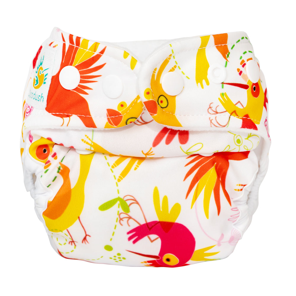 Doodush - V2.0 Überhose mit Laschen - Heavenly (Paradiesvögel)