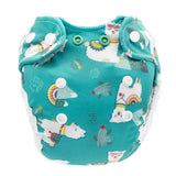 Doodush - V2.0 Überhose mit Laschen - Turquoise Llamas (Türkise Lamas)