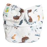 Doodush - V2.0 Überhose mit Laschen - White Dinos (Dinosaurier)