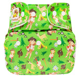 Doodush - V2.0 Überhose mit Laschen - Green Mountains (Berglandschaft)