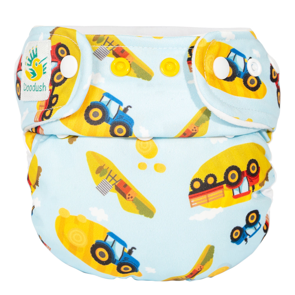 Doodush - V2.0 Überhose mit Laschen - Tractors (Traktoren)