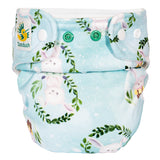 Doodush - V2.0 Überhose mit Laschen - Pastel Bunnies (Hasen)