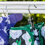 Weber - Stoffwindel Designbügel (Mehrzweck-Einklammerbügel) - Anti-Rutsch Metall Clip