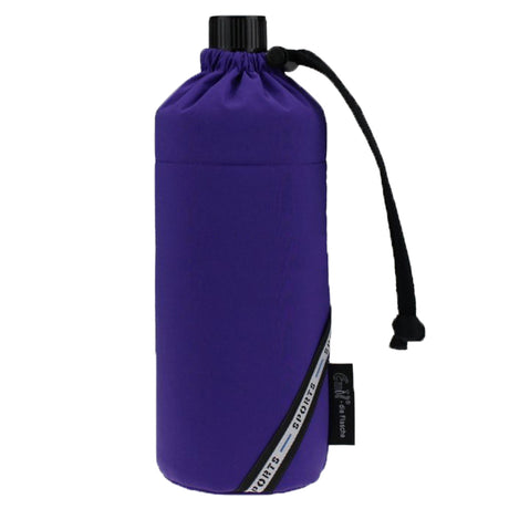 Emil die Flasche aus Glas - 600ml – Komplettset (Polyester-Überzug) - Sport Violett