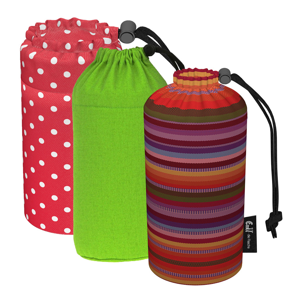 Emil die Flasche - Flaschenbeutel (einzelner Bezug) -  300ml (Bio-Baumwolle)