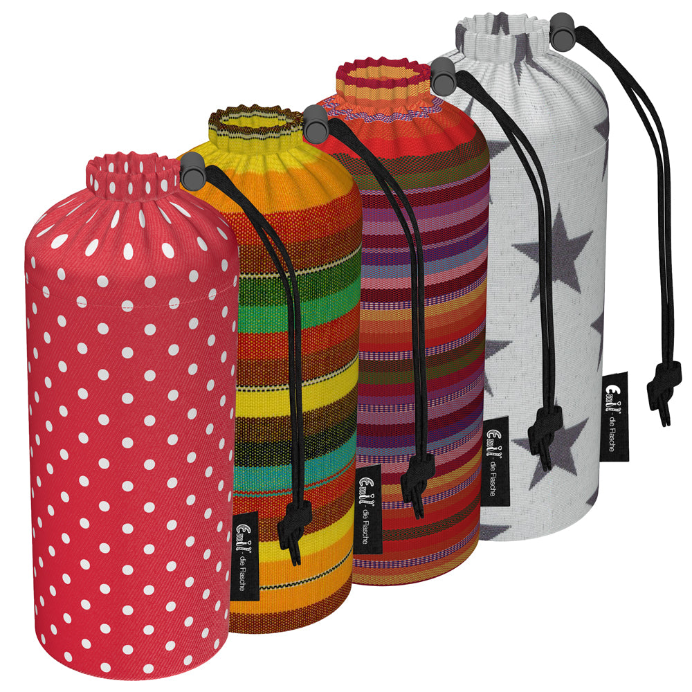 Emil die Flasche - Flaschenbeutel (einzelne Ersatzhülle) - 600ml (Bio-Baumwolle)