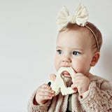 Hevea - Ente "Kawan" Zahnungsset (100 % Naturkautschuk) mit Beißring gegen Zahnschmerzen