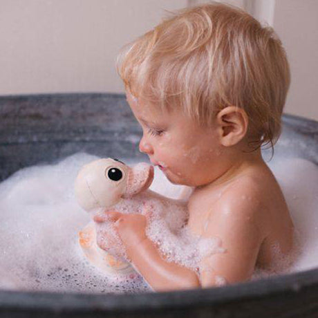 Hevea Ente KAWAN - Naturkautschuk Beiß-Spielzeug & Bade-Spielzeug " ab 0+ Monate.