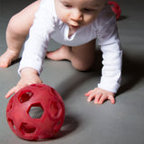 Hevea - "Star Ball" Greifball (100% Naturkautschuk) - Motorikspielzeug