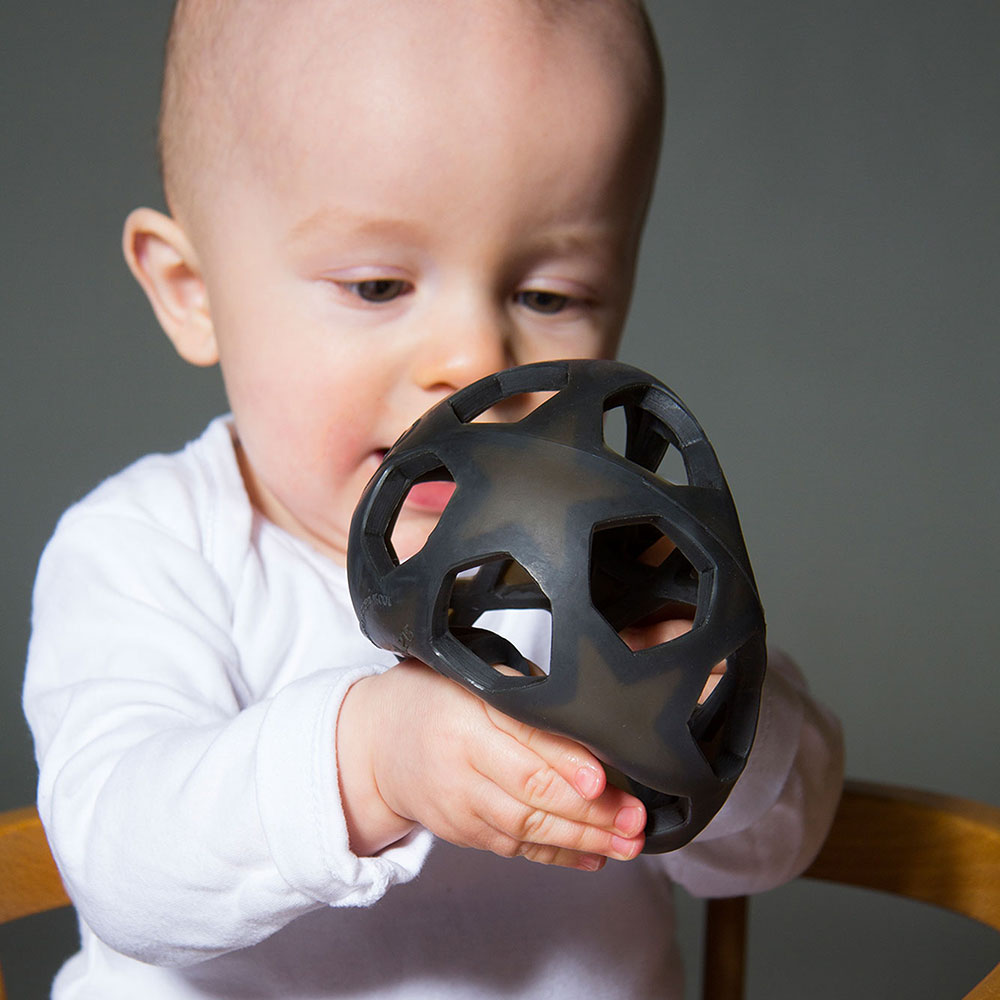 Hevea - "Star Ball" Greifball (100% Naturkautschuk) - Motorikspielzeug