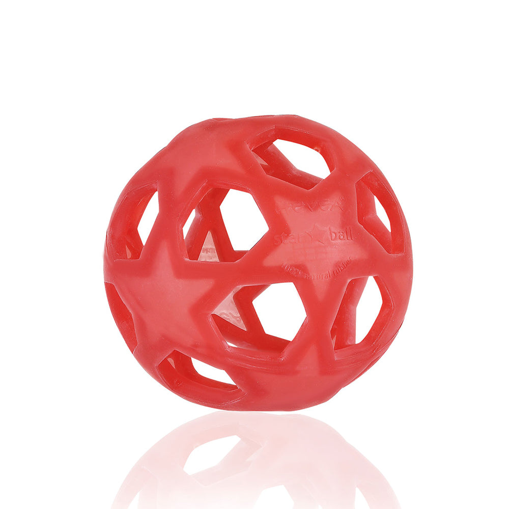 Hevea - "Star Ball" Greifball (100% Naturkautschuk) - Motorikspielzeug