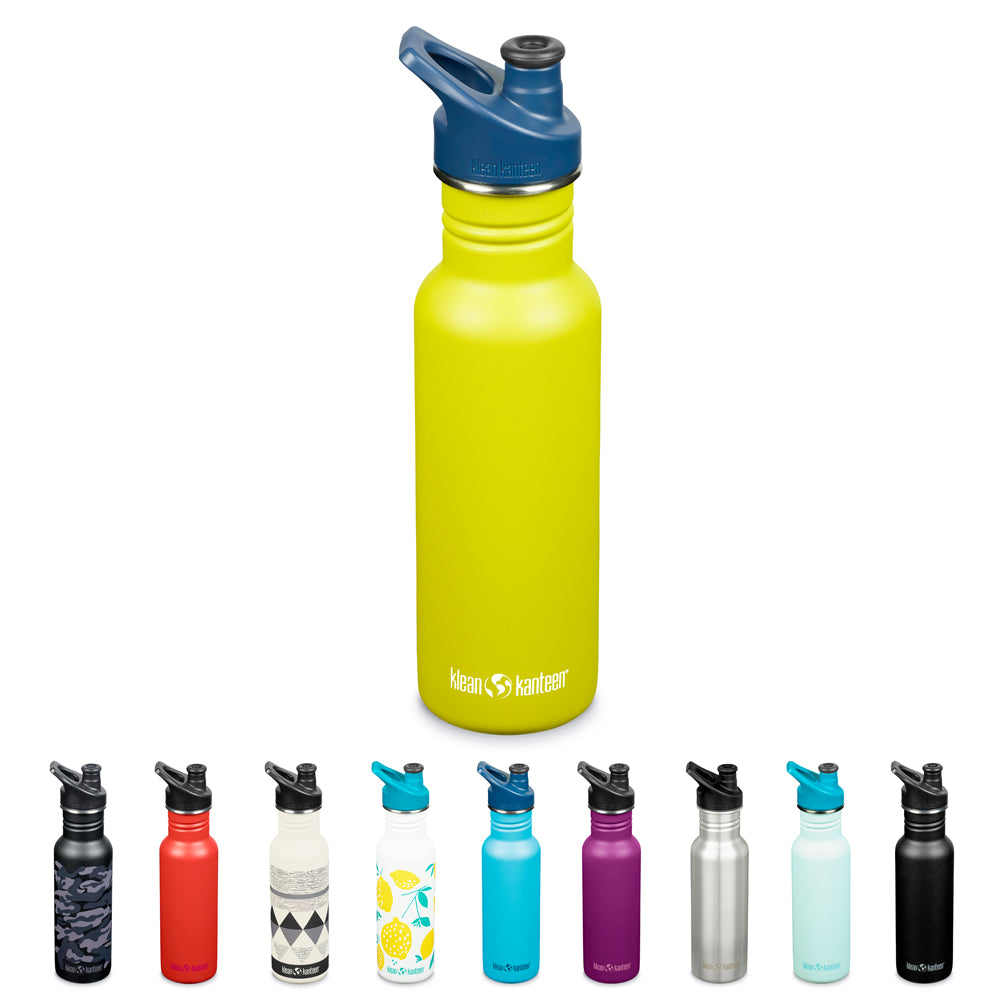 Klean Kanteen - Classic Narrow - 18oz-Flasche (532 ml) - Modell 2021 - Sport Cap