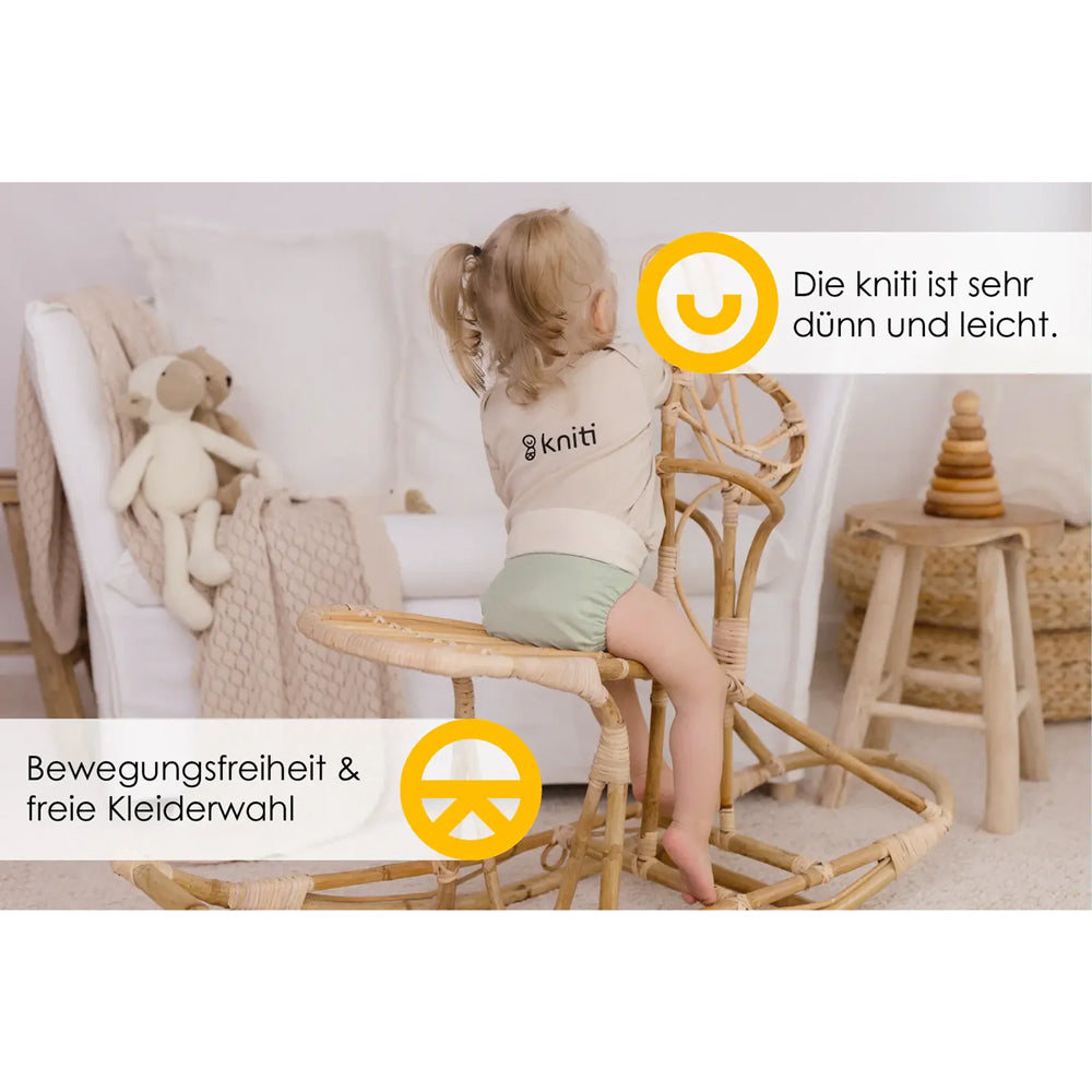 Kniti - Stoffwindel Überhose - Schwarz