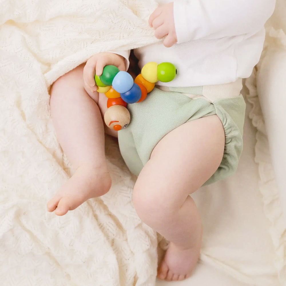 Kniti - Stoffwindel Überhose - Salbeigrün