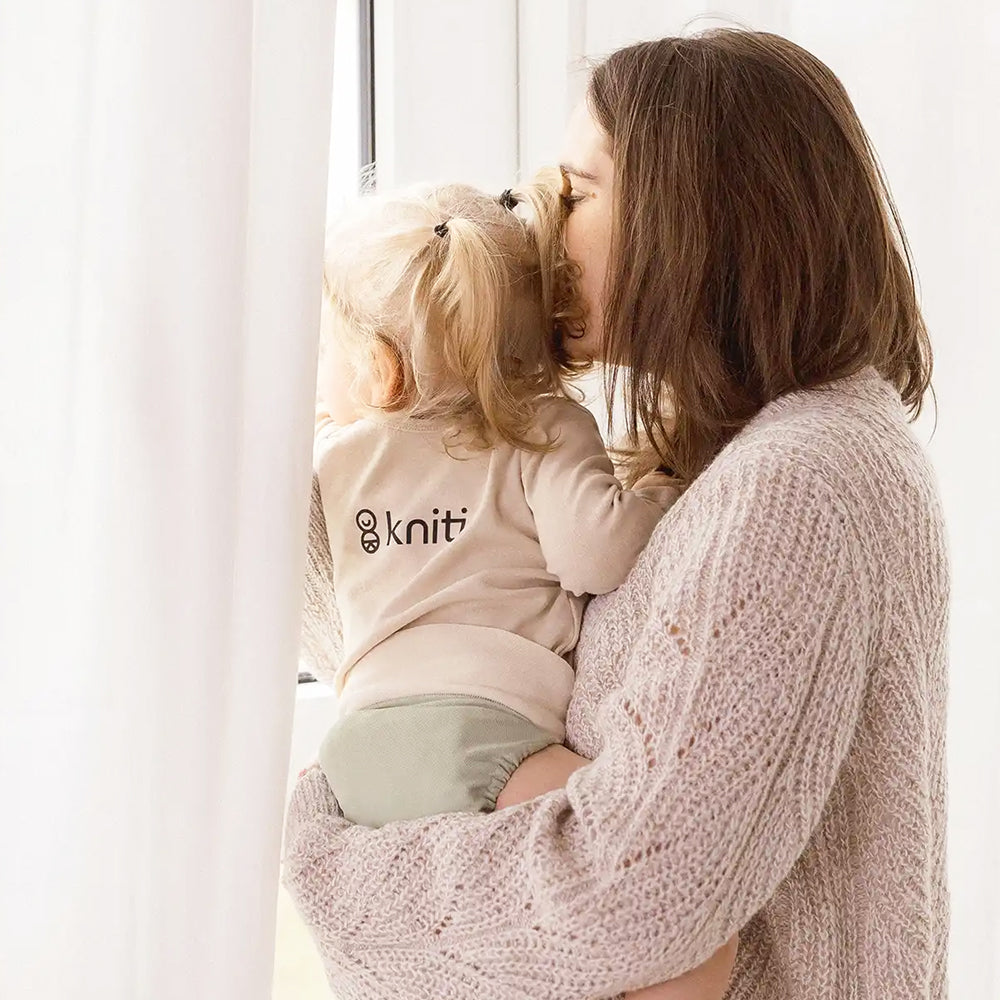 Kniti - Stoffwindel Überhose - Salbeigrün