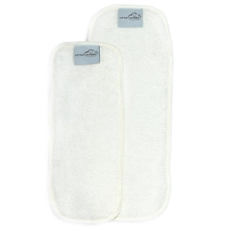 Little Clouds - BamBooster-Einlagen aus Bambus - Die besten Bambus-Booster-Saugeinlagen der Welt. Super flauschig, also zusätzlicher Auslaufschutz.