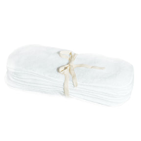 Little Clouds - Fleece-Liner waschbares Windelvlies (je 10 Stück) - Fleece Liner können mit allen gängigen Stoffwindel-Systemen und Einlagen verwendet werden. Weil das Nachkaufen von Einweg-Vlies entfällt, sind sie auf Dauer günstiger.