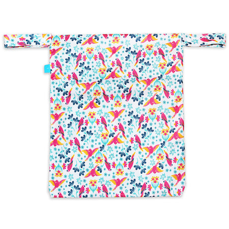 Little Clouds - doppelte Nasstasche mit Trockenfach (Wet & Drybag) - Gr. L (53x44 cm)